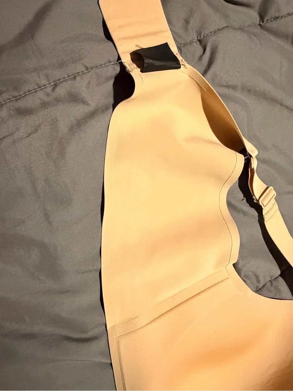 knix Seamless Nude Support Bra - Soft Beige